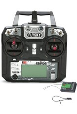 Flysky i6X 2.4Ghz 10 Channel Dual Stick Radio w/ LCD and FS-iA6B