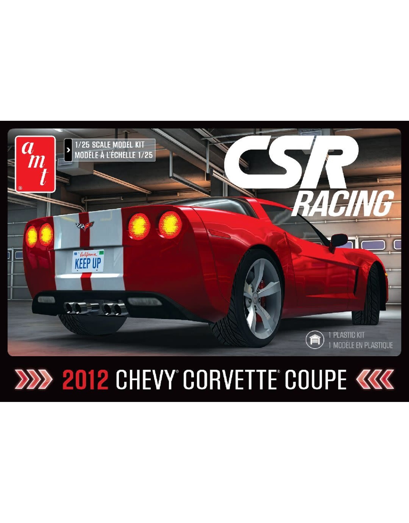 AMT 1/25 2012 Corvette Coupe CSR Racing (Level 2)