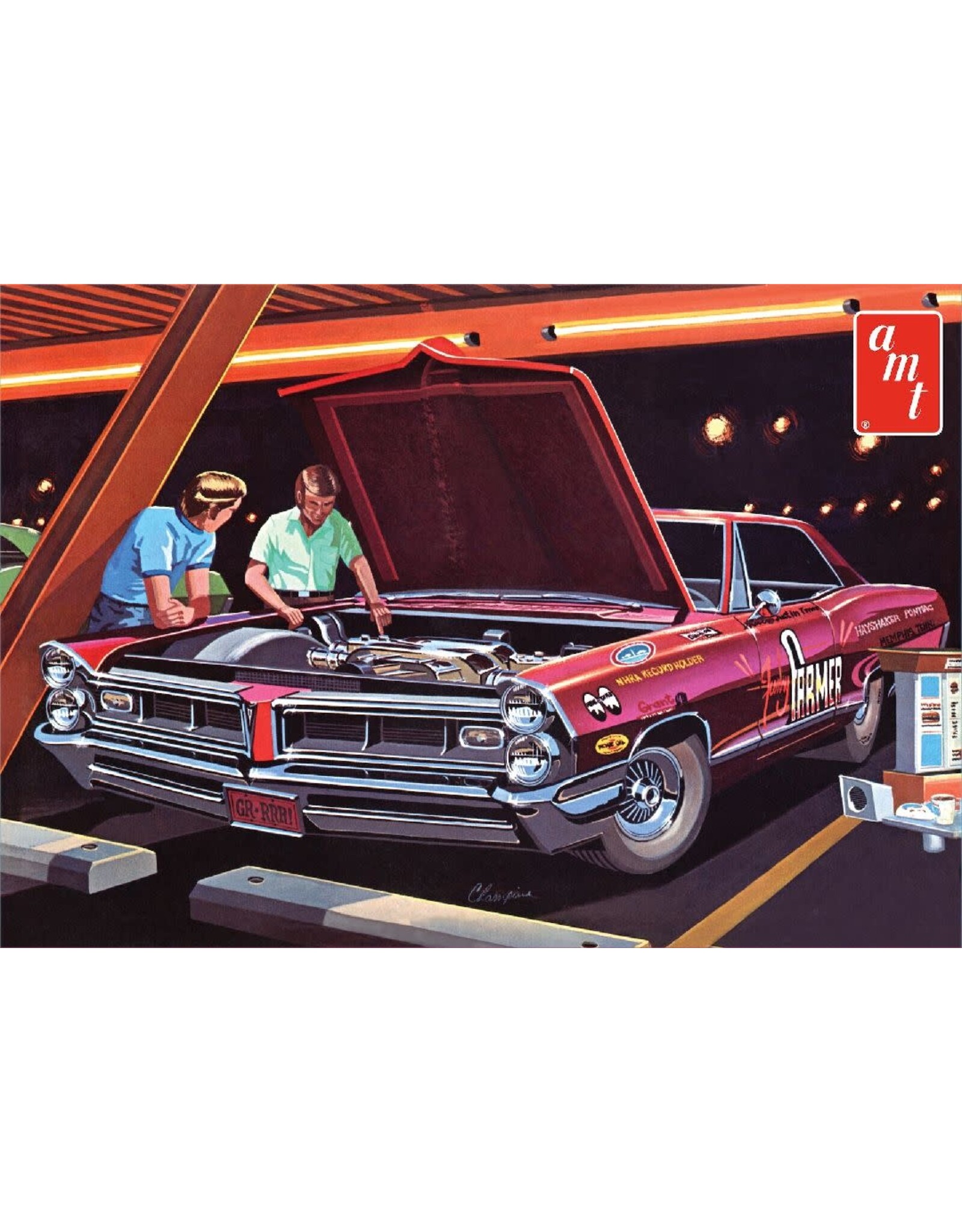 AMT 1/25 1965 Pontiac Grand Prix Show and Go (Level 2)