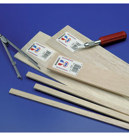 Midwest Balsa Strips 1/4 x 1/2 x 36