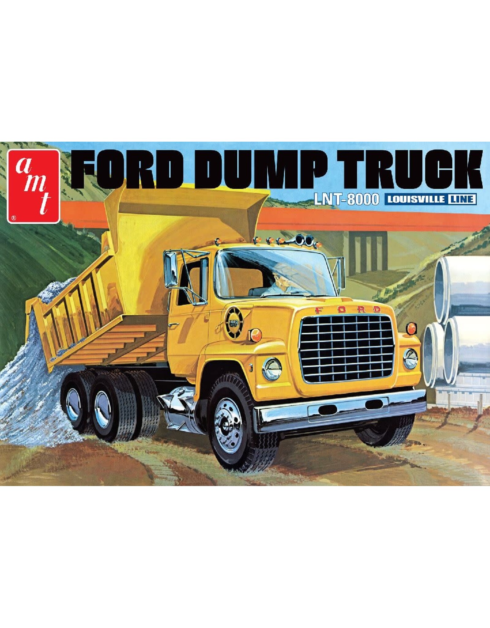 AMT 1/25 Ford LNT-8000 Louisville Dump Truck (Level 3)