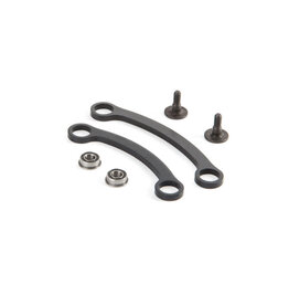 Team Losi Racing Steering Rack Set w/Bearings, Short/Long: SCTE 3.0
