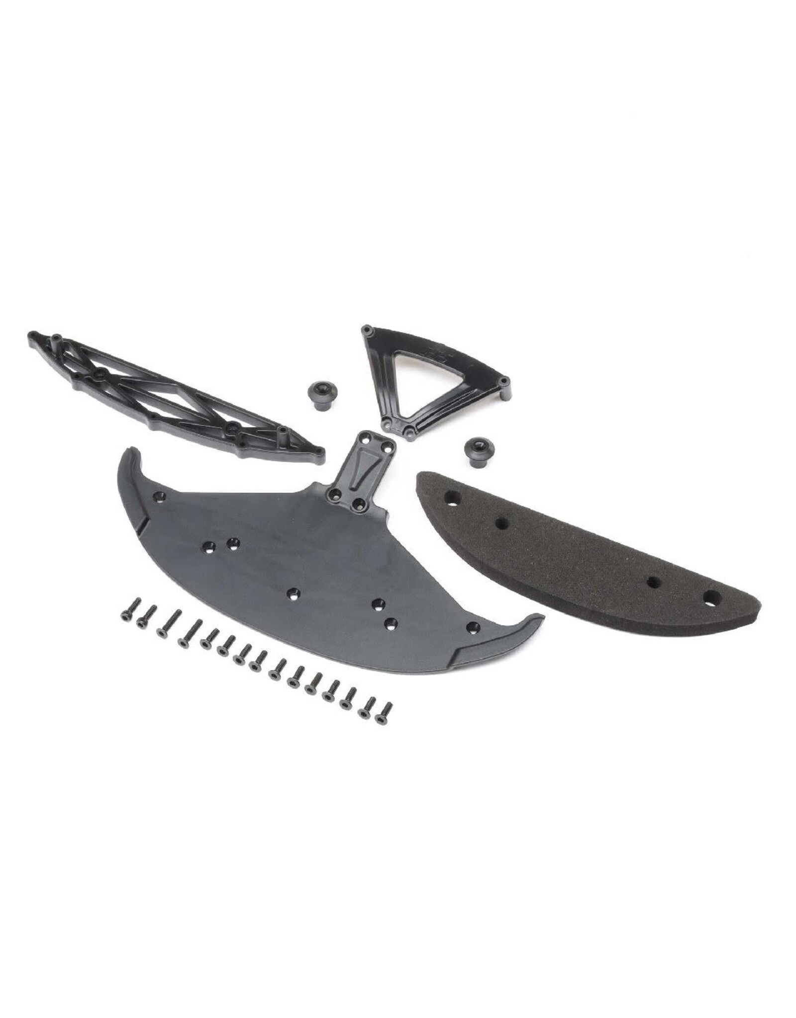 Losi Front Bumper & Splitter: NASCAR GROM