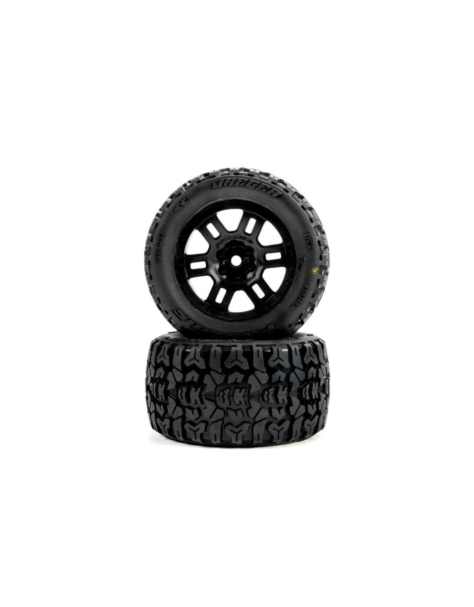 Pro-Line Jaeger MT Tires on Split Six (2) for Mini KRATON
