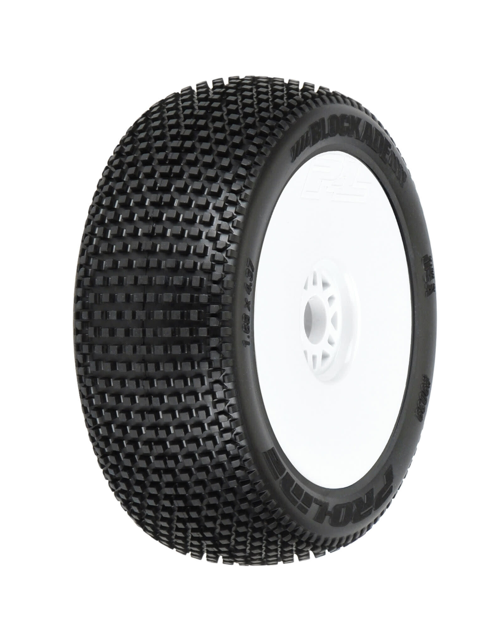 Pro-Line Blockade S3 1:8 Buggy MTD V2 White Wheels F/R