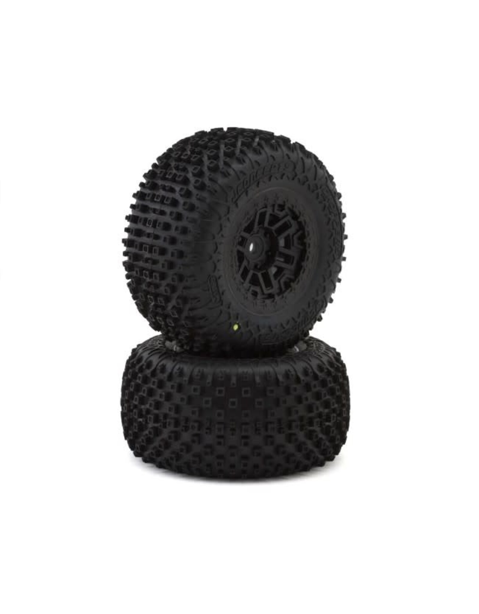 JConcepts Choppers Pre-Mounted Tires for Traxxas® Mini XRT™ (2) (Yellow)