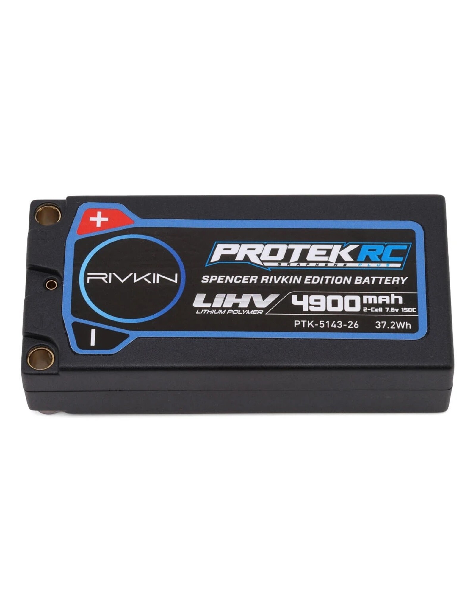 Protek RC Rivkin 2S 150C Low IR SG3 HV ULCG Shorty LiPo (7.6V/4900mAh) w/5mm