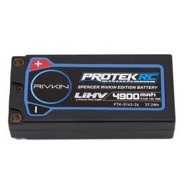Protek RC Rivkin 2S 150C Low IR SG3 HV ULCG Shorty LiPo (7.6V/4900mAh) w/5mm