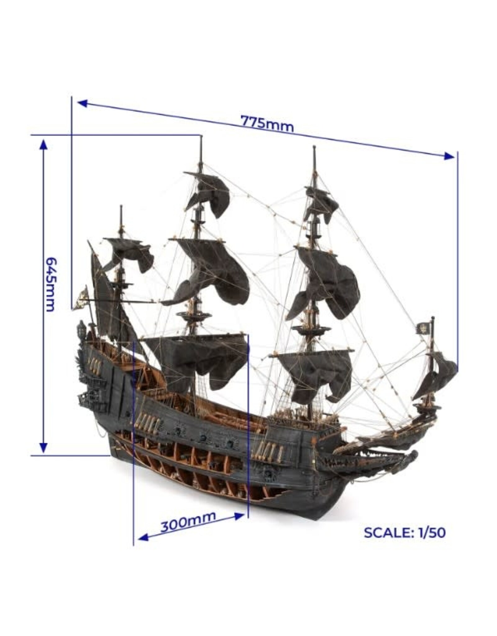 OCCRE 1/50 Flying Dutchman