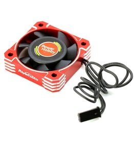 Power Hobby 40x40x10mm Tornado High Speed Aluminum RC Cooling Fan Red