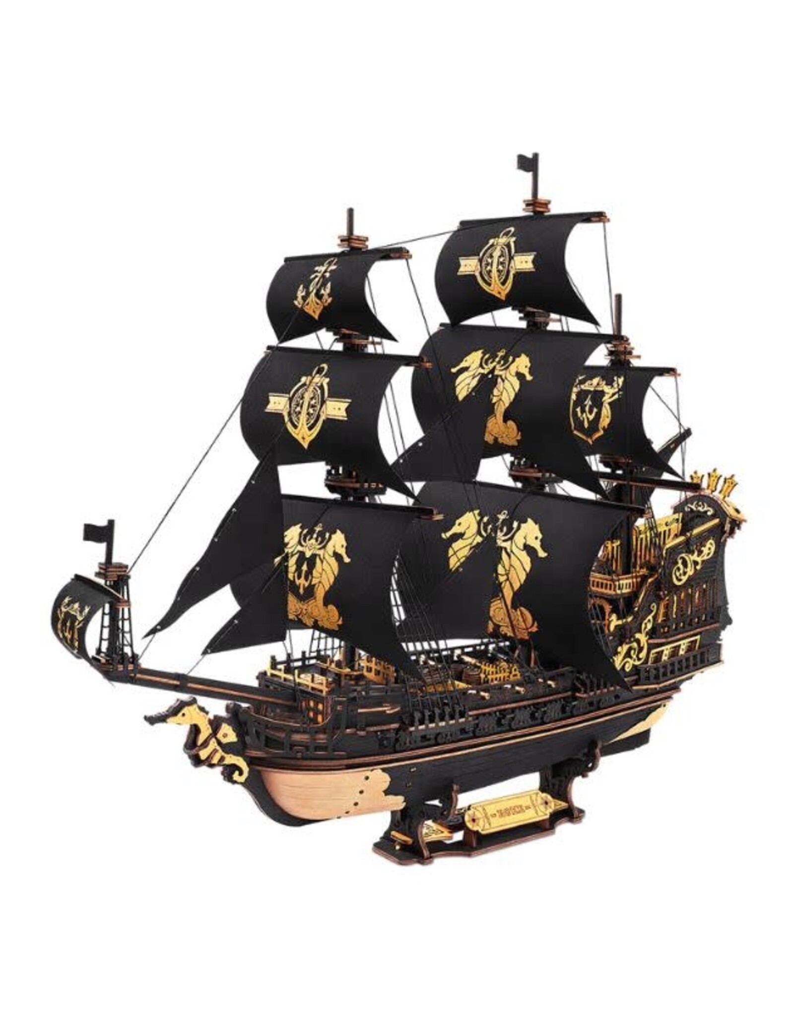 ROKR The Seahorse Scale Model 3D Wooden Puzzle