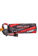 Gens Ace G-Tech 1700mAh, 2S1P 7.4V 35C LiPo Hard Case GROM