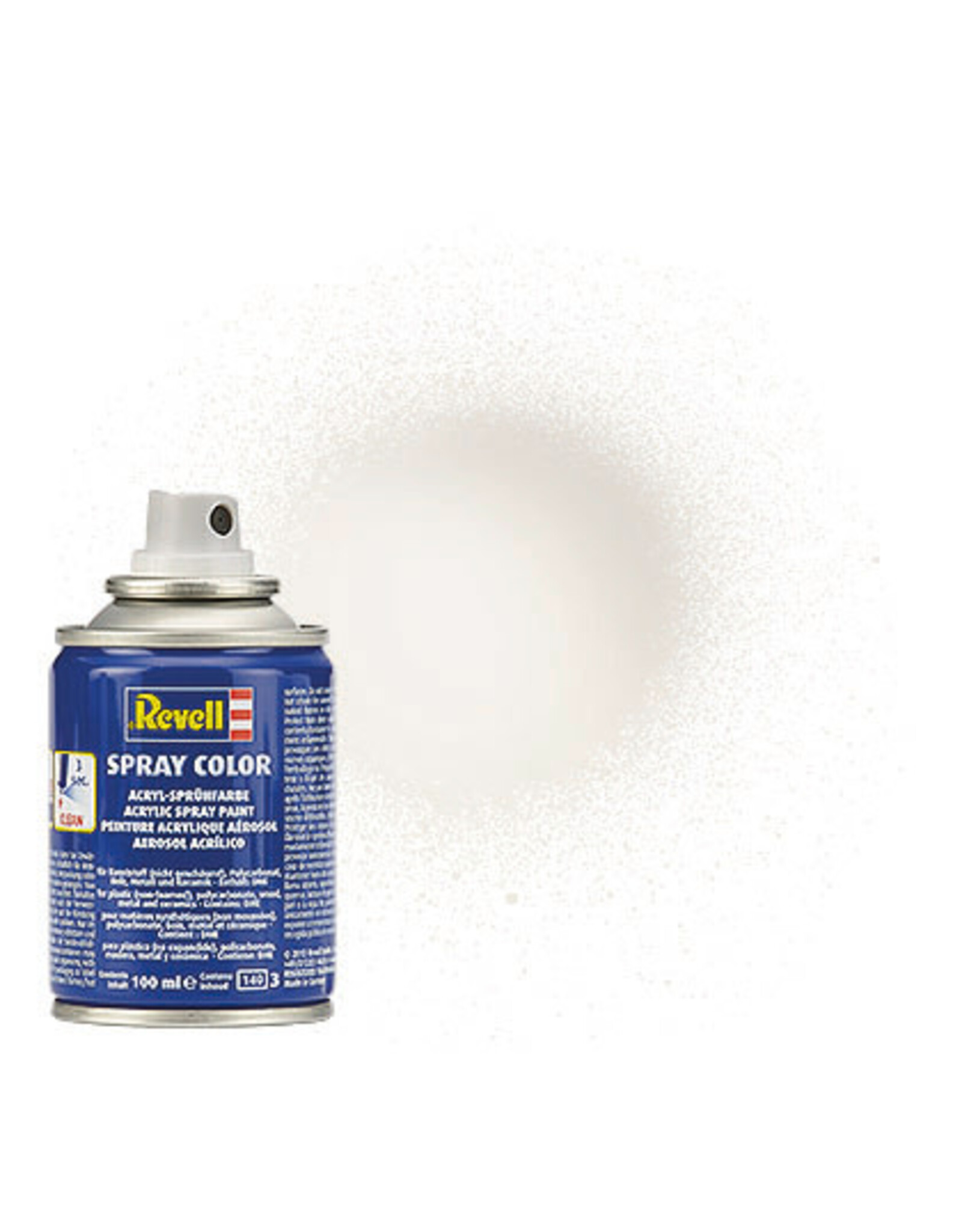 Revell White gloss spray paint 100ml