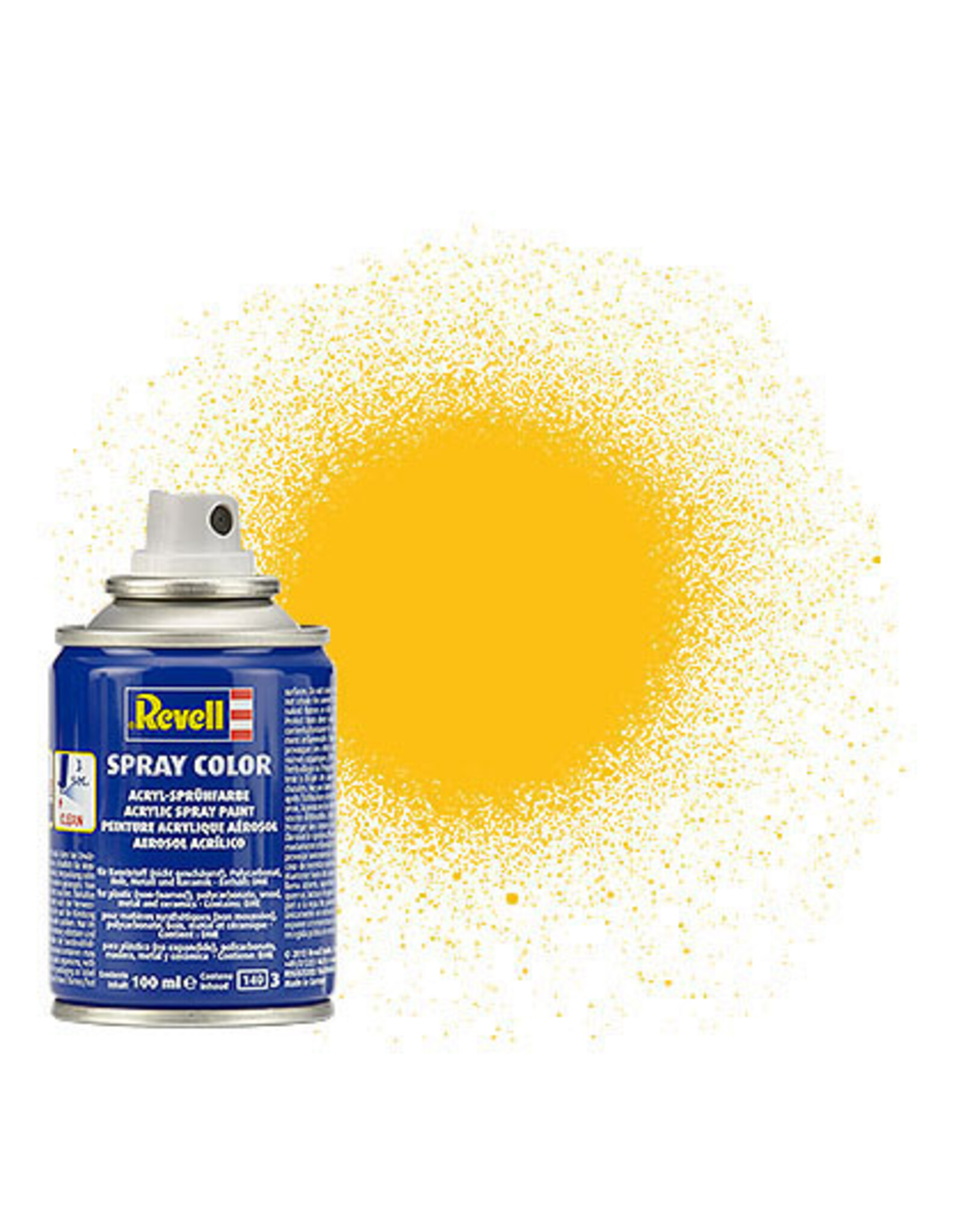 Revell Yellow mat spray paint 100ml