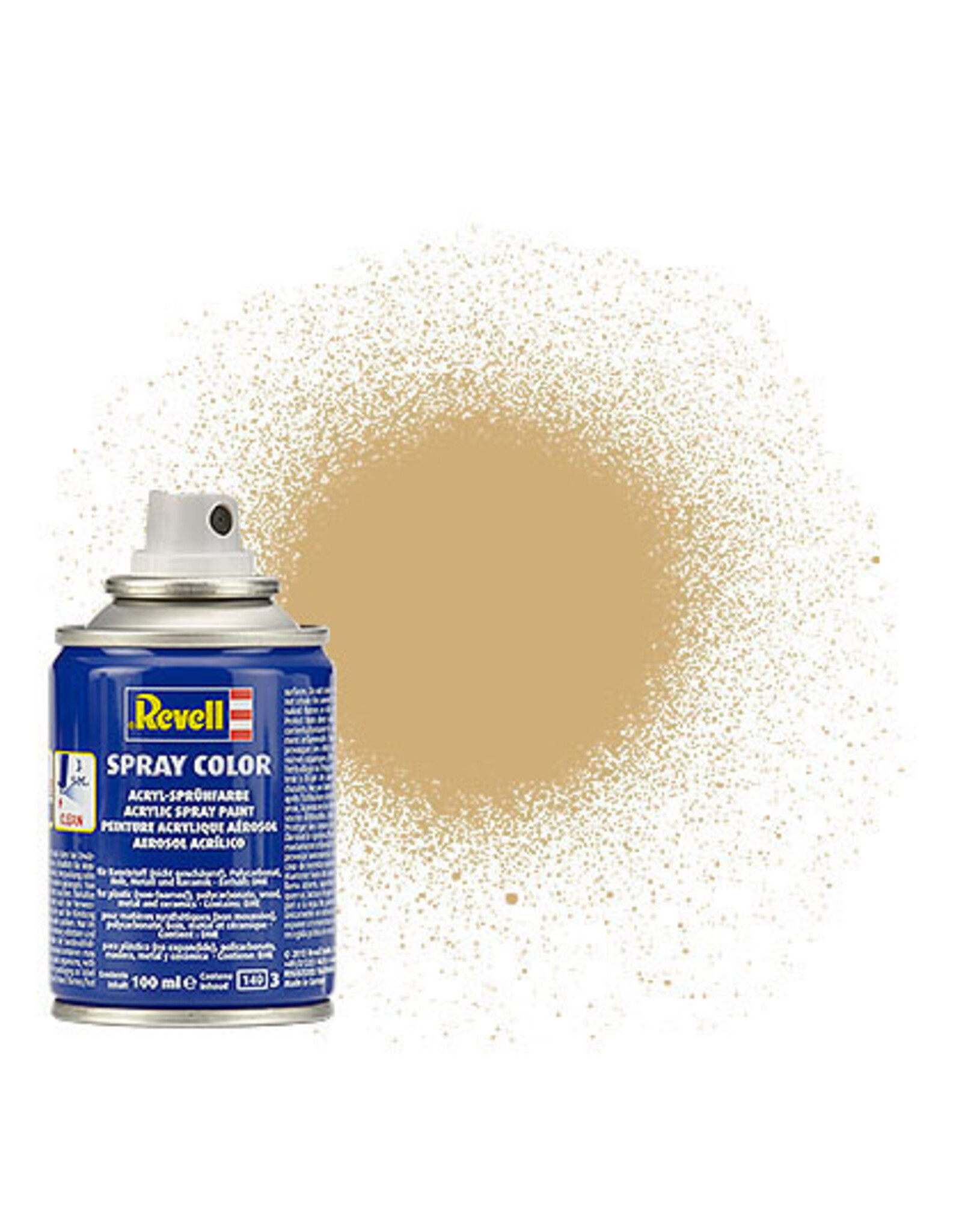 Revell Gold Metallic spray paint 100ml