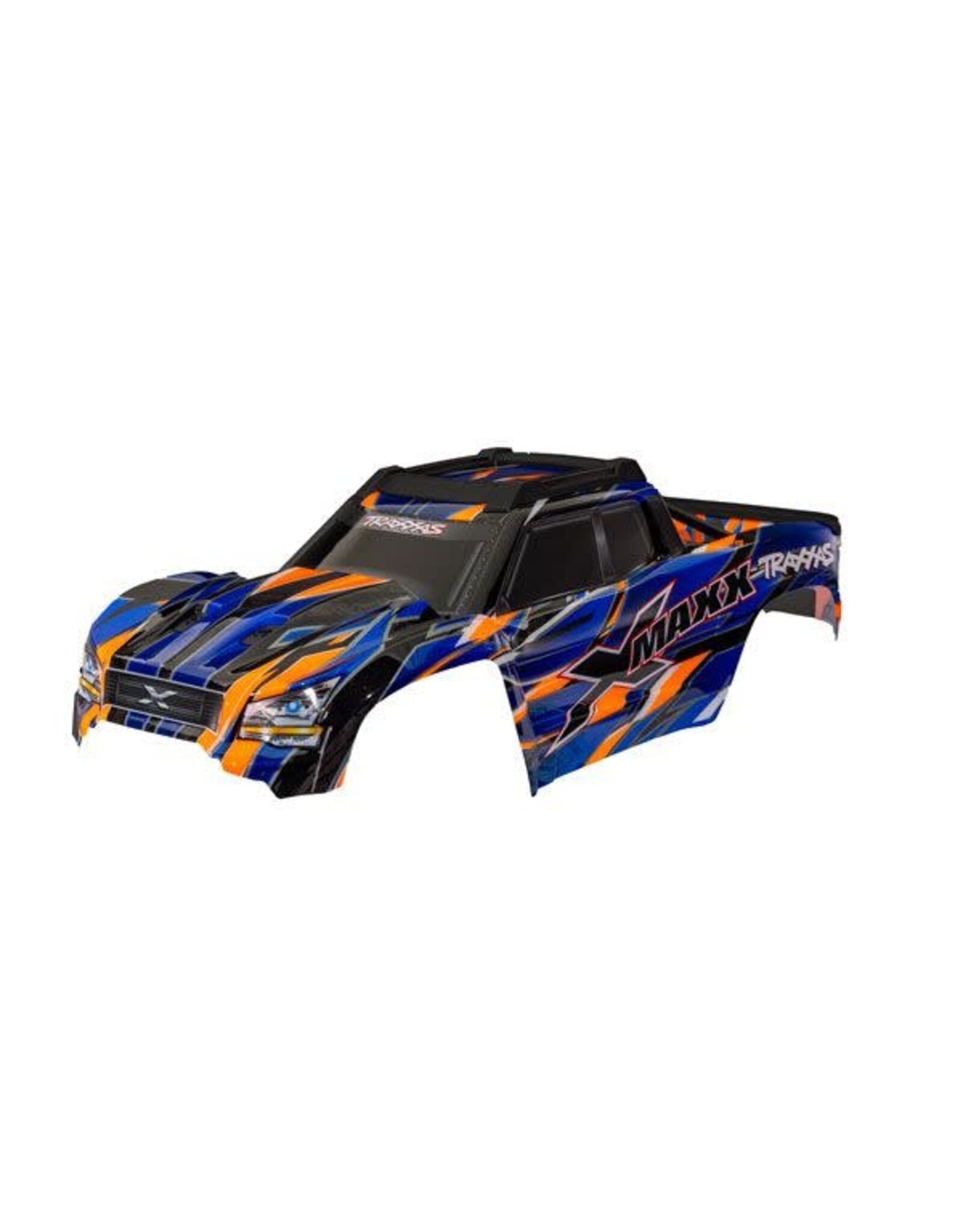 Traxxas Body, X-Maxx, orange (painted, decals applied)