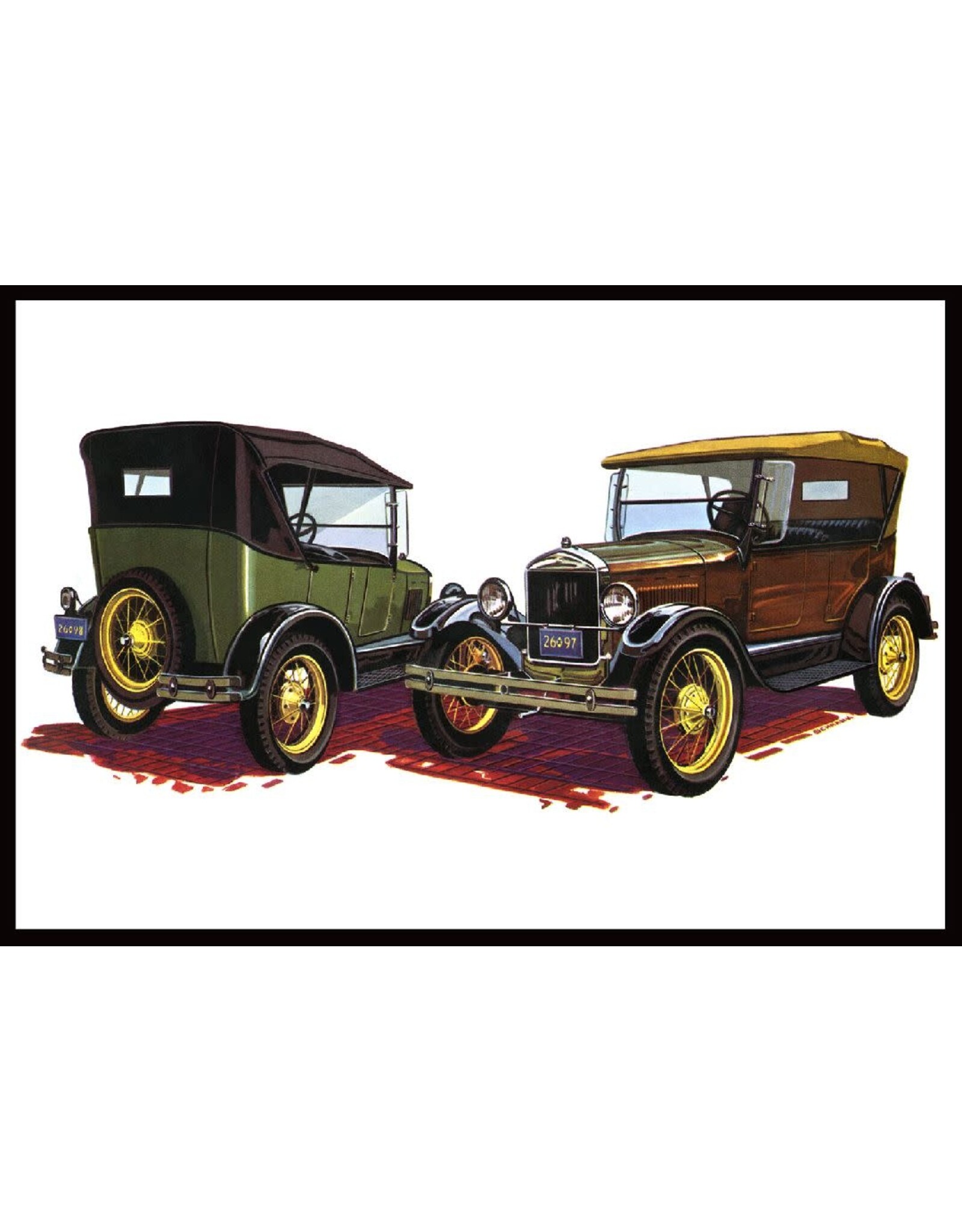 AMT 1/25 1927 Ford T Touring Model Kit (Level 2)