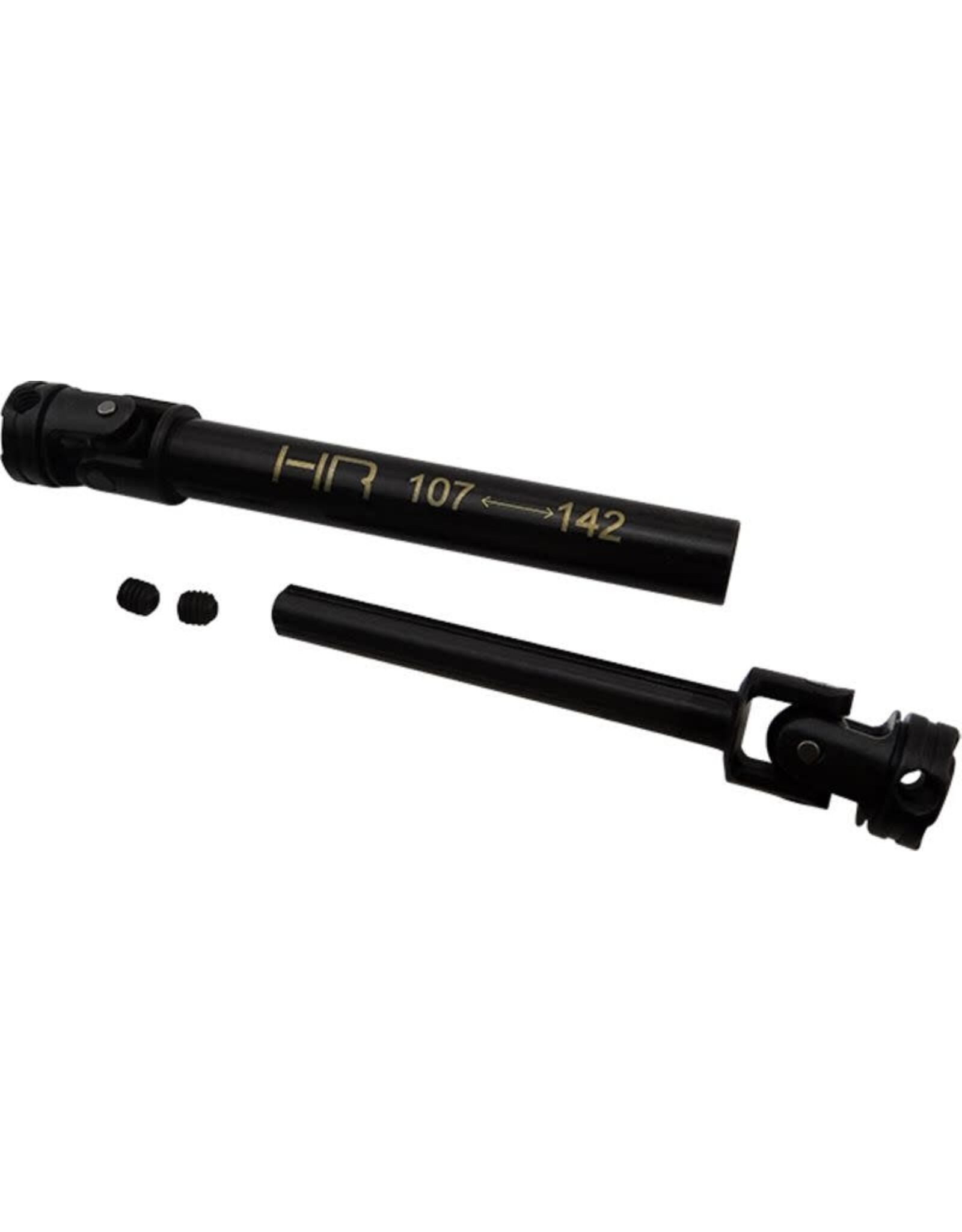 Hot Racing Steel Center U Joints Drive Shaft, 1/14 Truck, 107-142mm