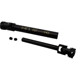 Hot Racing Steel Center U Joints Drive Shaft, 1/14 Truck, 107-142mm