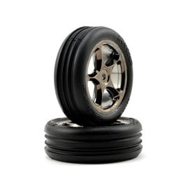 Traxxas Traxxas Tires & wheels Tracer 2.2" Black Chrome