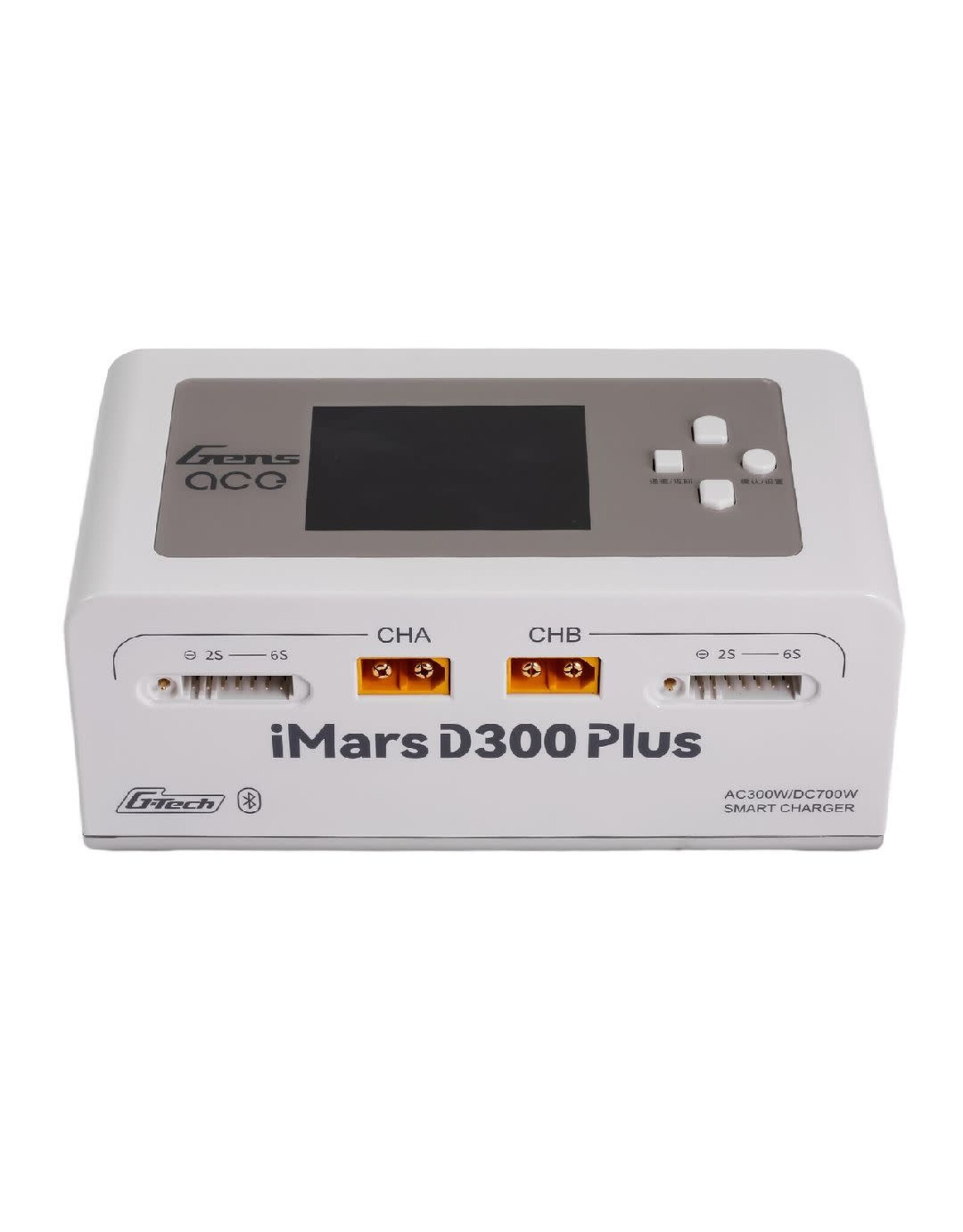 Gens Ace iMars D300 Plus G-Tech AC/DC Balance Charger - White