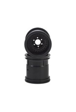 JConcepts 12mm Hex Midwest 2.2" Monster Truck Wheel (2) (Black)