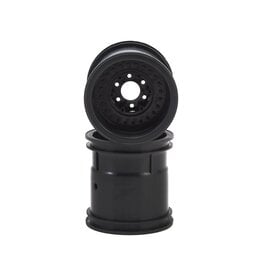JConcepts 12mm Hex Midwest 2.2" Monster Truck Wheel (2) (Black)