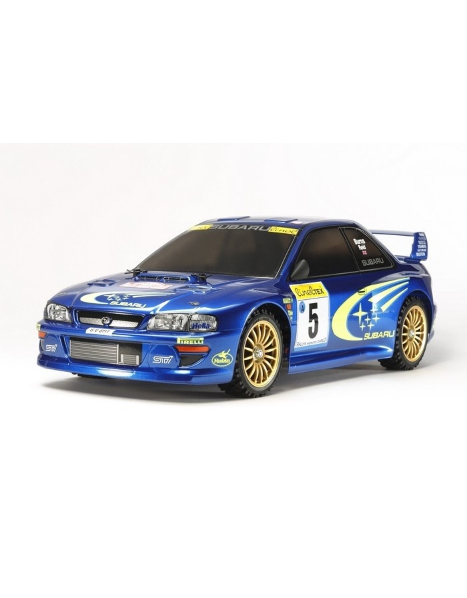 Tamiya 1/10 Subaru Impreza Monte-Carlo '99 Rally Edition Kit, w/ TT-02 Chassis Brushed