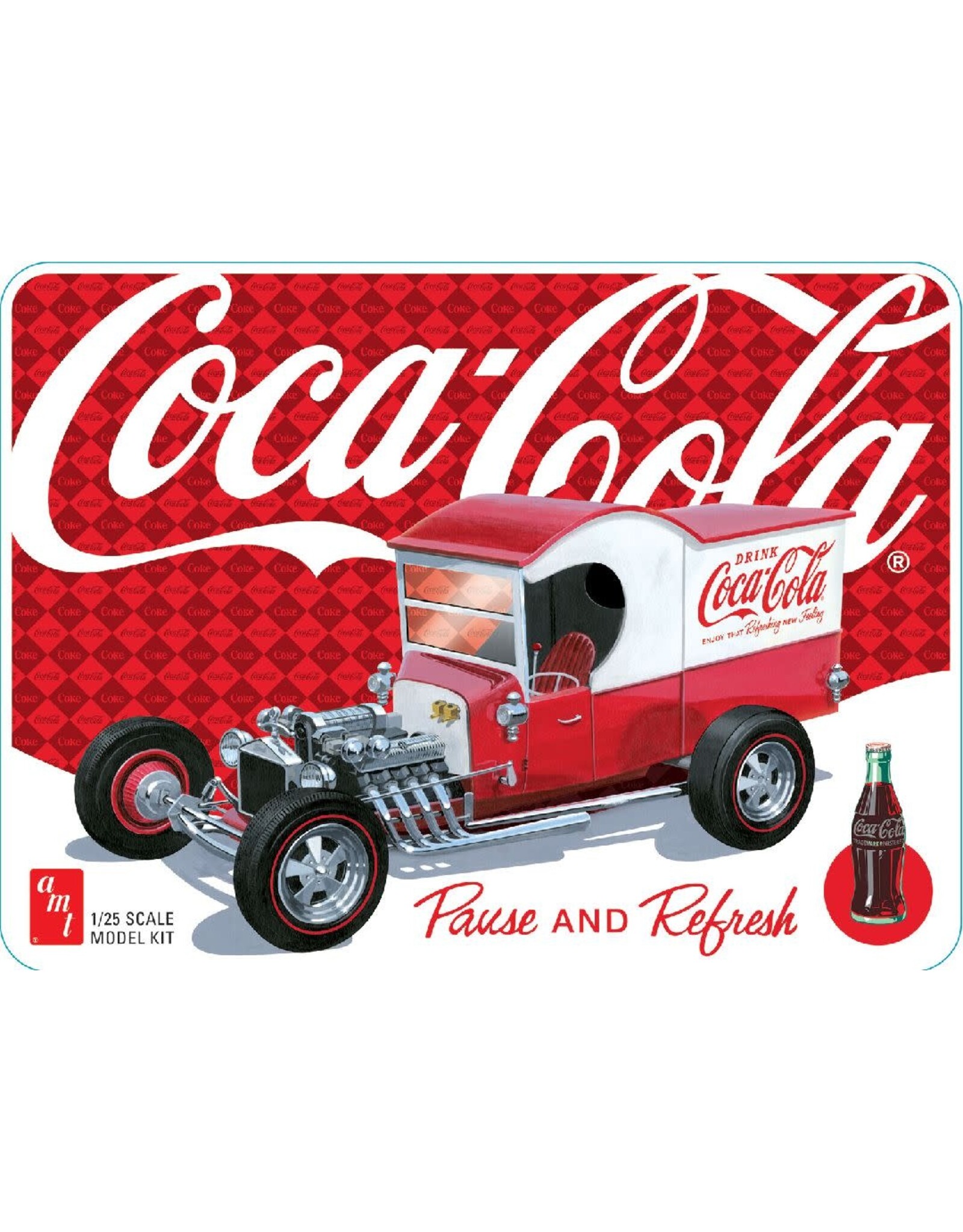 AMT 1/25 1925 Ford Model T Panel w/Tin Coca-Cola (Level 2)