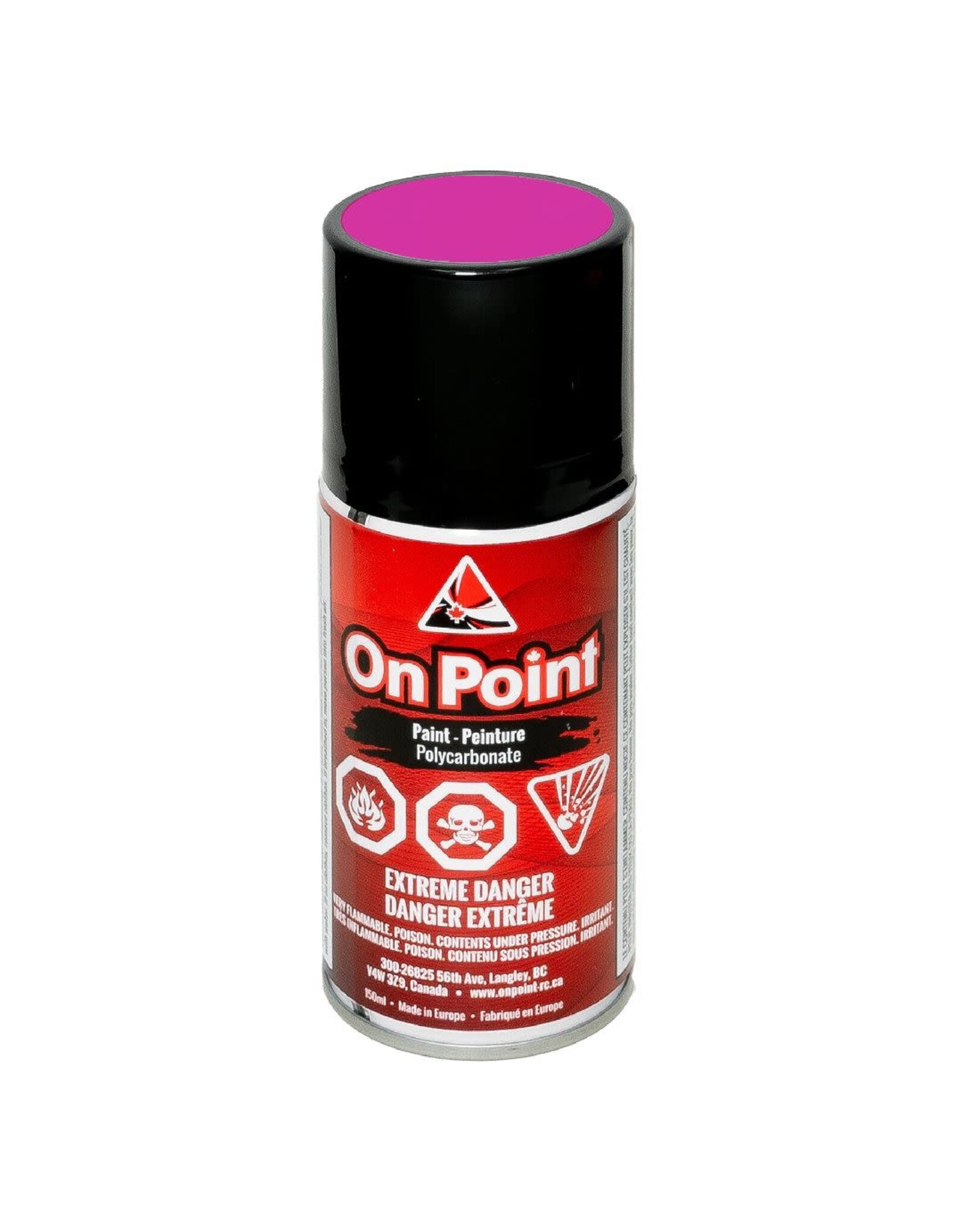 On Point 150ml RC Spray Paint - Fluorescent Pink