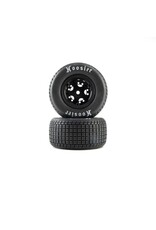 Losi 22S DLM Hoosier Tires Medium Mounted (2) - Black