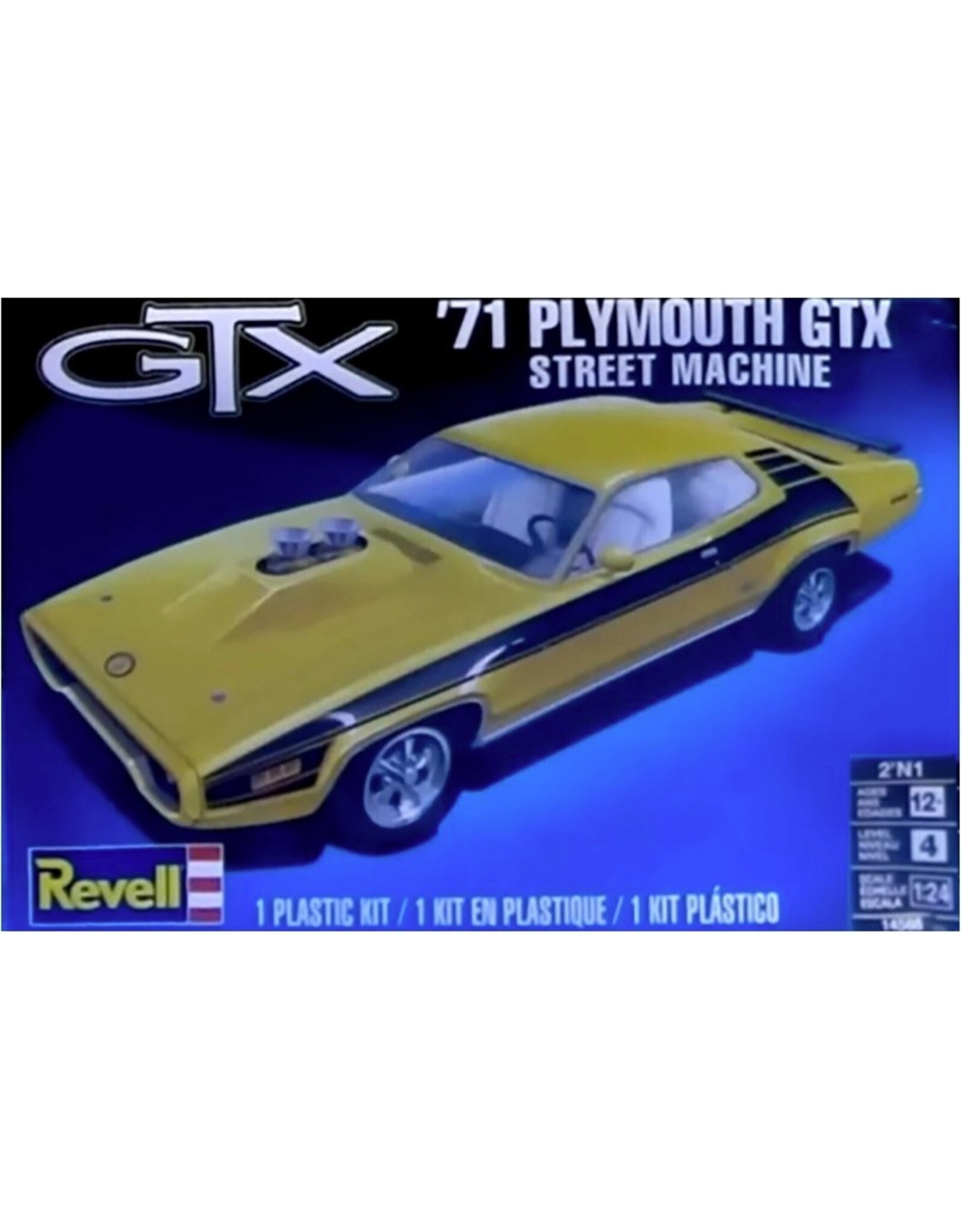 Revell Monogram 1/24 1971 Plymouth GTX Street Machine