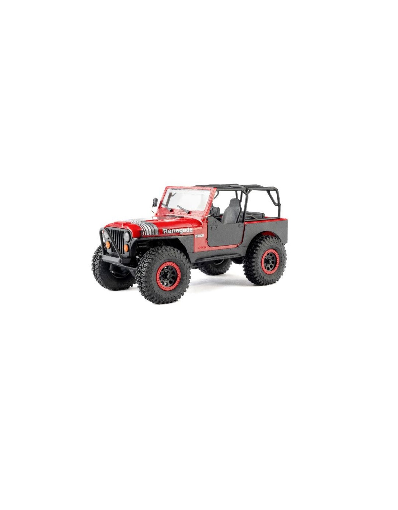 Axial 1/30 SCX30 Jeep CJ-7 Renegade 4X4 RTR - Genright Red