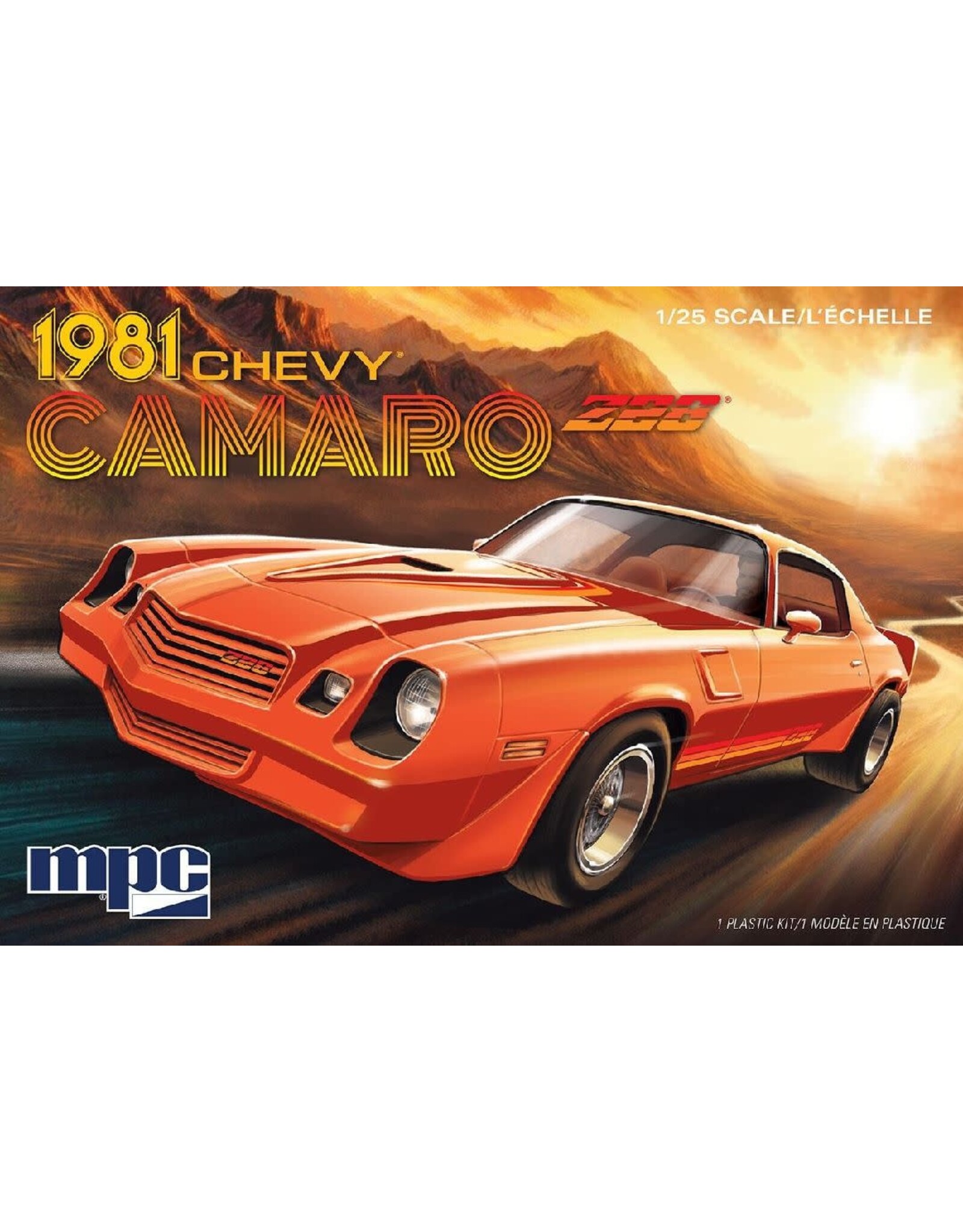 MPC 1/25  1981 Chevy Camaro Pro Street Model Kit