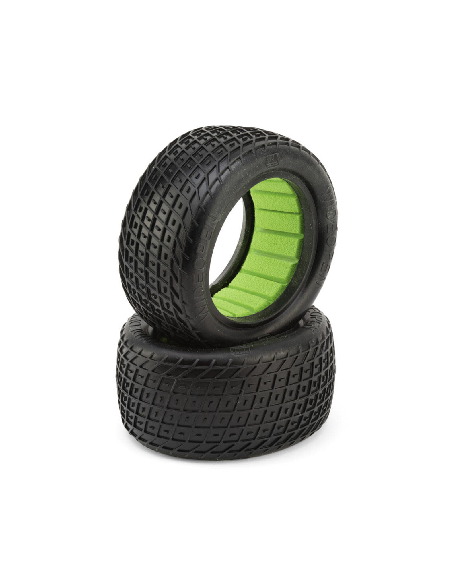 Whitz Racing Products Wideopen 2.2" Rear Buggy Dirt Oval Tires (2) (Medium) w/Foam Inserts