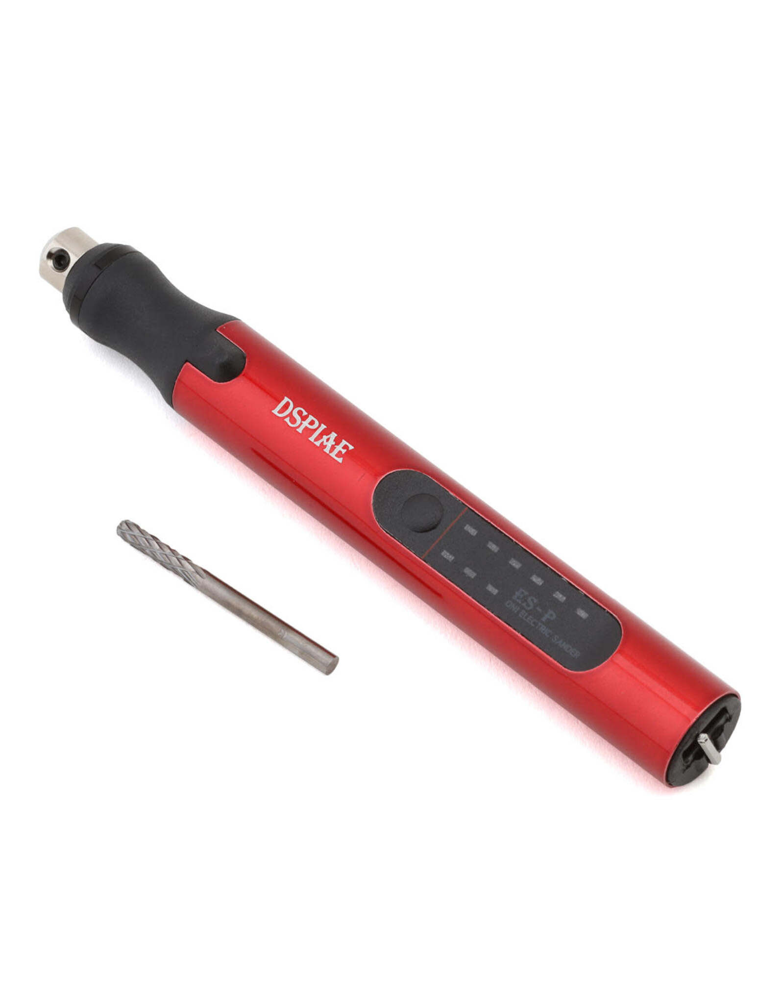 DSPIAE Portable Electric Sanding Pen (Red) w/Rotary Burr & USB-C Cable