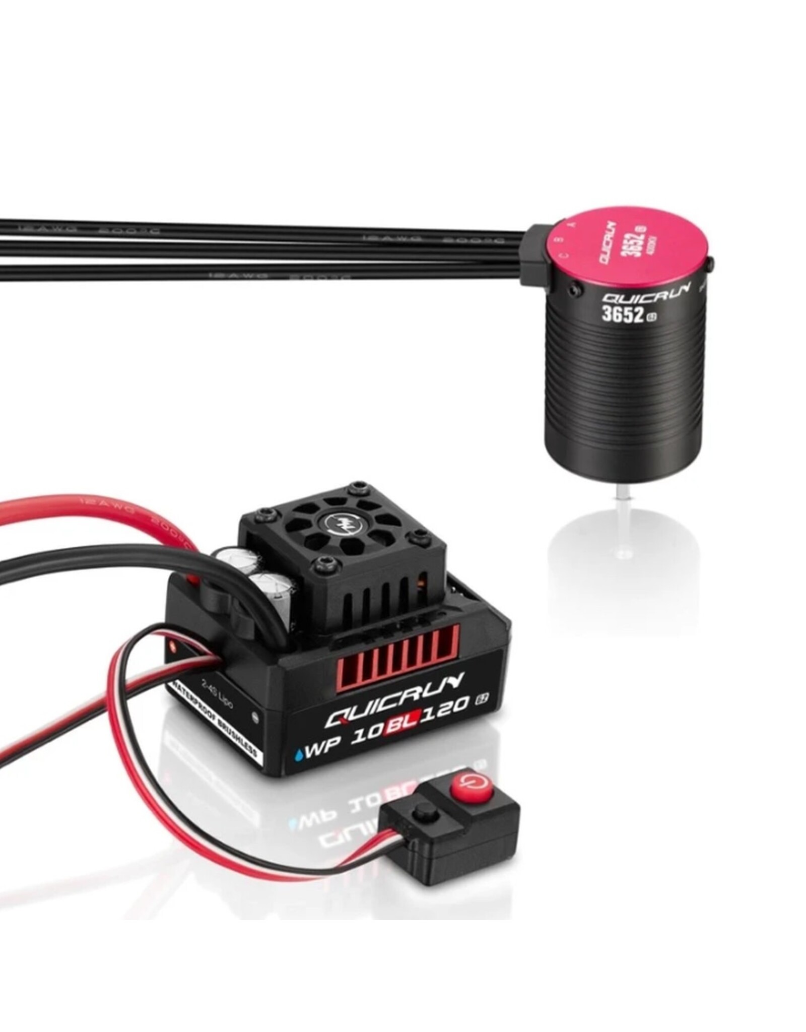 Hobbywing COMBO QUICRUN 10BL120 G2+3652 SL G2, 4000KV