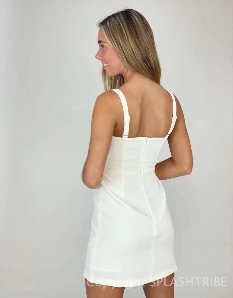 Whisper Straight Neck Dress