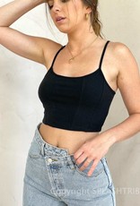 Which Way Ribbed Crop Tank Top
