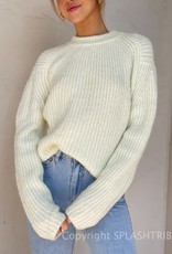 Chunky Knit Mock Neck Sweater