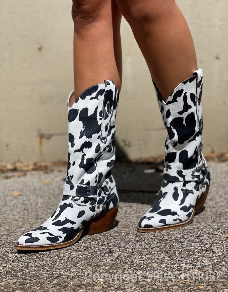 Heel Boots COW - SPLASH