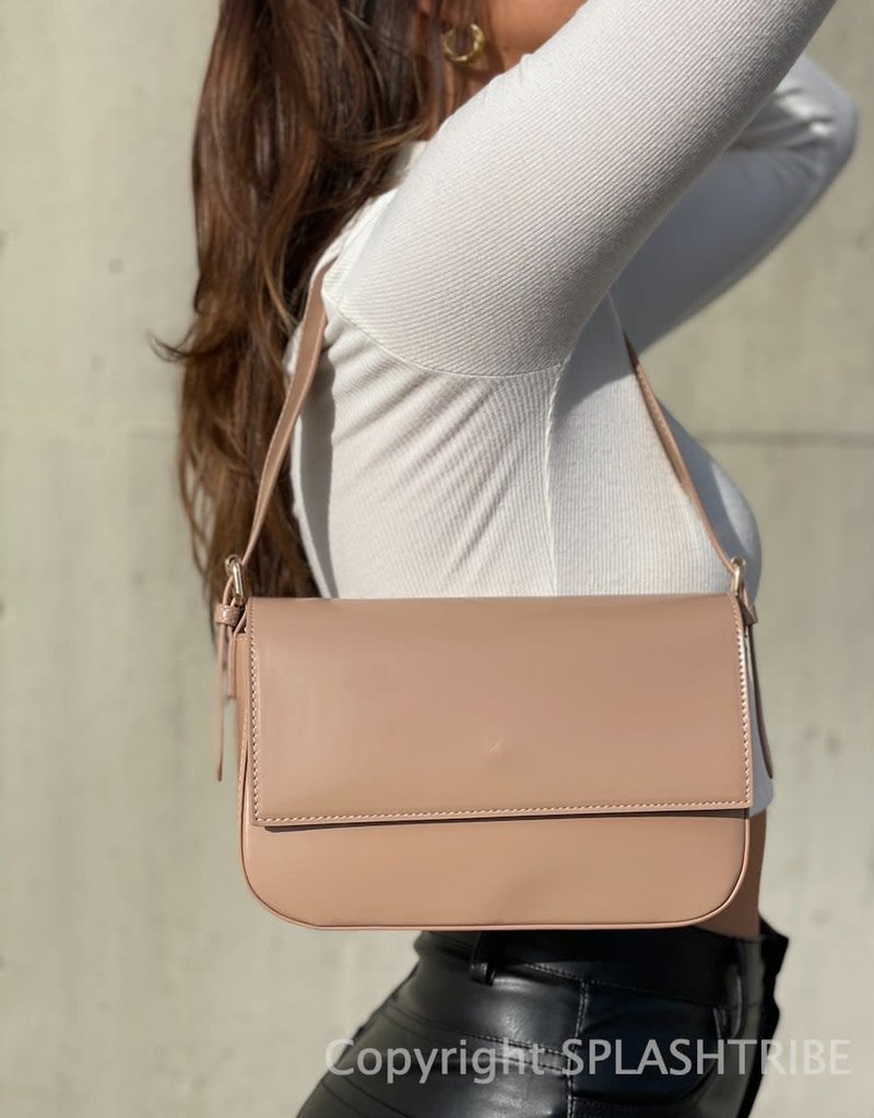 Billini Kori Shoulder Bag Taupe S Patent