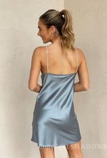 Diamond Trim Cutout Mini Dress