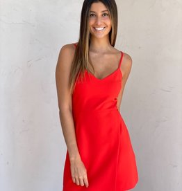 Whisper V Neck Dress w/ Envelope - P-138344