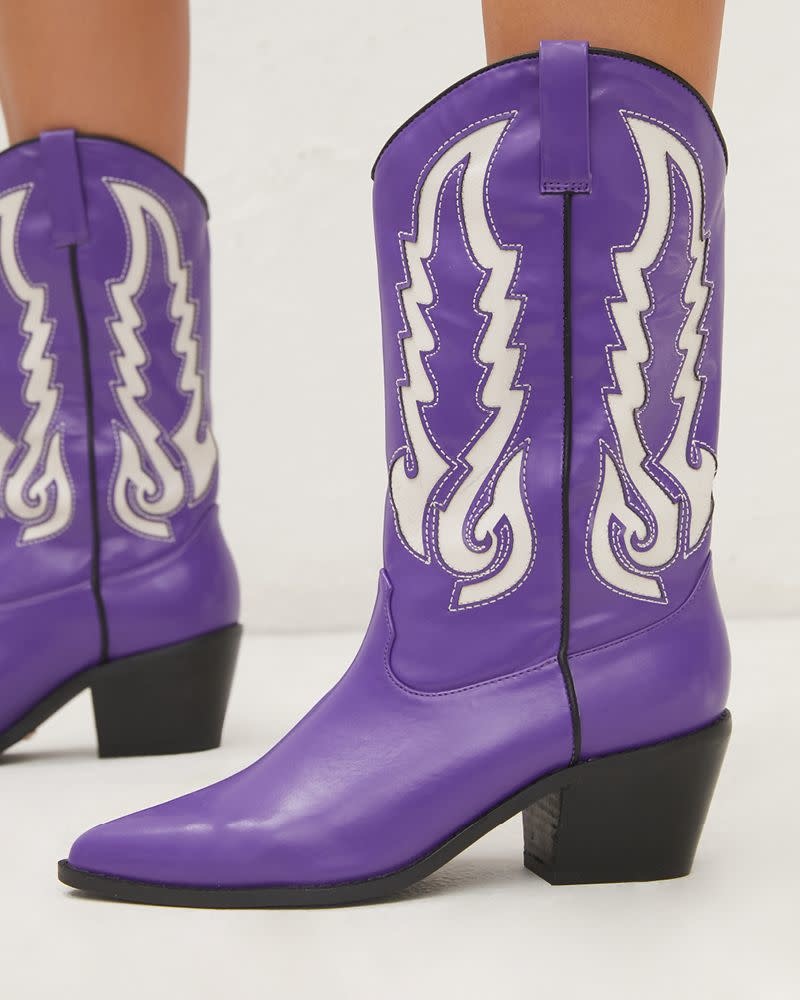 Norva Short Western Boot SPLASH