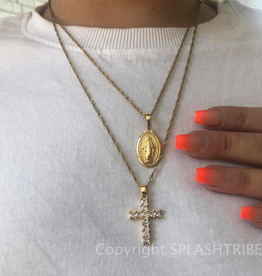 Mini Mary Necklace