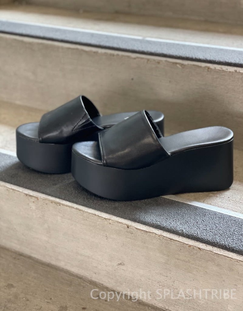 Platform Slide Sandal