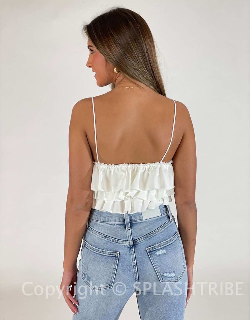 Tiered Layer Ruffle Cami Top – Styched Fashion