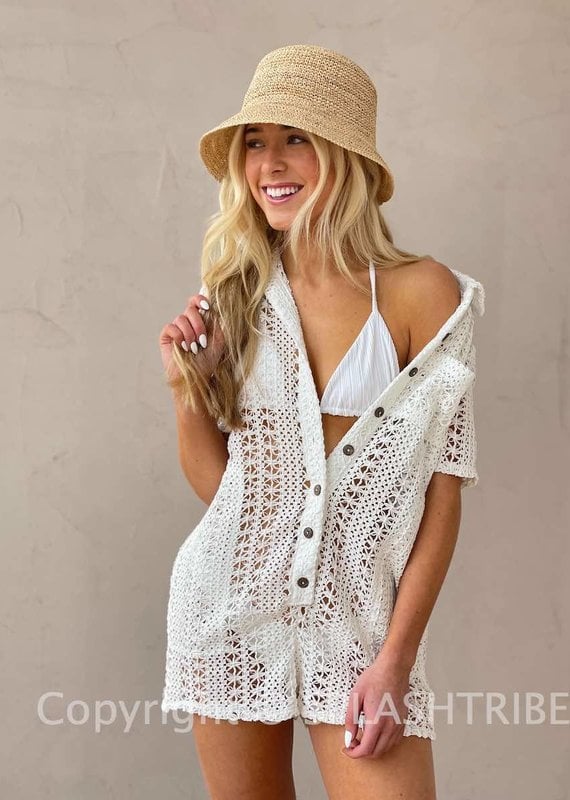 Crochet Coverup Romper