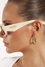 Banbe The Nina Sunglasses Bone Auburn